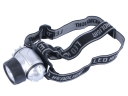 Argent Plastic 3W LED 3-Mode Power Headlamp